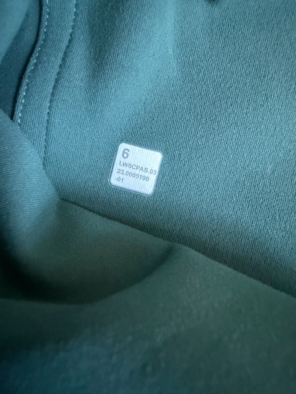 lululemon athletica High-Rise Cropped Leggings in Slate Green - Picture 4 of 5